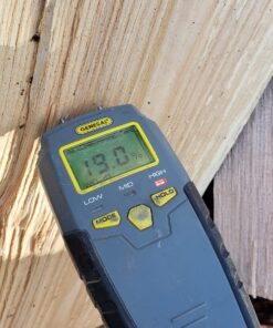 General Tools MMD4E Digital Moisture Meter, Water Leak Detector, Moisture Tester, Pin Type, Backlit LCD Display With Audible and Visual High-Medium-Low Moisture Content Alerts, Grays 32 81feA mzssL