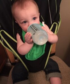 The Original Easy Seat Portable Safety Harness Chair Accessory (Black) - Quick, Easy Cloth Portable High Chair for Travel, Fits in Your Hand Bag as a Convenient Baby Travel Accessory Black 28 81feIqVmY L