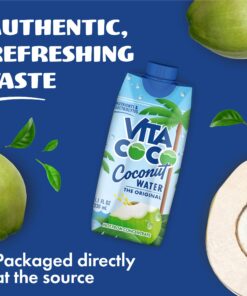 Alternative view of Vita Coco - Pure Coconut Water (330ml x 12) - Naturally Hydrating - Packed With Electrolytes - Gluten Free - Full Of Vitamin C & Potassium