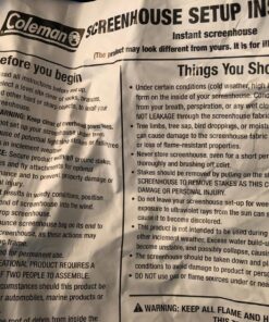 Coleman Skylodge Screened Canopy Tent with Instant Setup, 10x10/15x13ft Portable Screen Shelter with 1-Minute Setup for Bug-Free Lounging, Great for Picnic, Yard, Beach, Park, Camping, & More 15 X 13 Feet Green 39 81fidB7FoJL