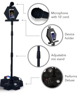 Karaoke Machine - SINGSATION All-In-One Karaoke System & Party Machine - Performer Speaker w/Bluetooth Microphone Sing Stand - No CDs! - Kids or Adults. YouTube your Favorite Karaoke Videos & Songs 23 81flEUmu8ZL