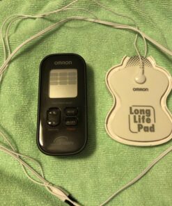 OMRON Max Power Relief TENS Unit Muscle Stimulator, Simulated Massage Therapy for Lower Back, Arm, Shoulder, Leg, Foot, and Arthritis Pain, Drug-Free Pain Relief (PM500) 35 81fmHbcd8L