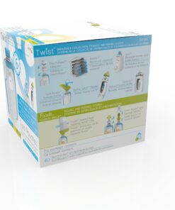 Kiinde Twist Pouch Direct-Pump Direct-Feed Twist Cap Breast Milk Storage Bags for Pumping, Freezing, Heating and Feeding, Pre-Sterilized, 6 Ounce, Pack of 40 6oz 6 Ounce (Pack of 40) 30 81fn9NHYDDL