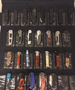 Spyderco Large SpyderPac - 30 Deep Pockets with Heavy Duty Polyester Design and Clear Plastic Window - SP1 58 81fnf93v4LL