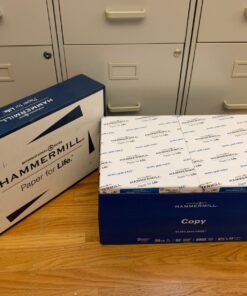 Hammermill Printer Paper, 20 Lb Copy Paper, 8.5 x 11 - 8 Ream (4,000 Sheets) - 92 Bright, Made in the USA 8 Ream | 4000 Sheets Letter (8.5x11) 52 81fngJoH52L