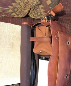 RUSTIC TOWN Buffalo Leather Toiletry Bag : Vintage Travel Shaving & Dopp Kit : for Toiletries, Cosmetics & More : Spacious Interior & Waterproof Lining : Compact, Fits Easily in Luggage Brown 39 81fpGpXvT5L 1