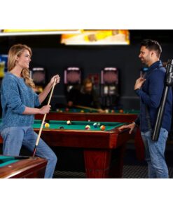 Casemaster Q-Vault Supreme Billiard/Pool Cue Hard Case, Holds 1 Complete 2-Piece Cue (1 Butt/1 Shaft), Black 36 81fpKGcuoL