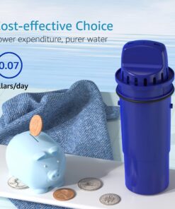 AQUA CREST NSF Certified Filter, Replacement for Pur®, Pur® Plus Pitcher Water Filter, CRF950Z, PPF951K™, PPF900Z™, DS1811Z, PPT711, PPT111, CR-1100C and All Pur® Pitchers and Dispensers, 4 Packs 30 81ftAtn7LL