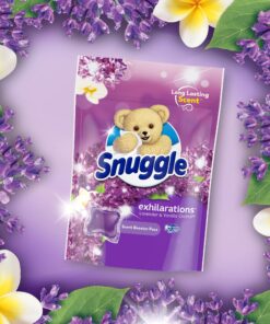 Snuggle Exhilarations in Wash Laundry Scent Booster Pacs, Lavender & Vanilla Orchid, 56 Count 29 81fuMku0RTL