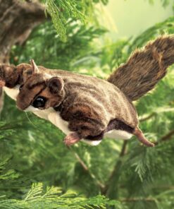 Folkmanis Flying Squirrel Hand Puppet, Brown 9 81fuujLCRJL