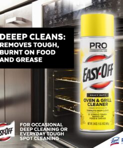 Easy Off Professional Oven & Grill Cleaner Can, Yellow, 1.5 lb, 24 Oz 1.5 Pound (Pack of 1) 36 81fw CmiswL