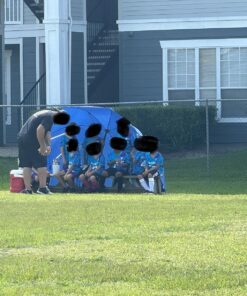 Sport-Brella Super-Brella SPF 50+ Sun and Rain Canopy Umbrella for Camping, Beach and Sports Events (8-Foot, Blue) 34 81fwLwXEG5L