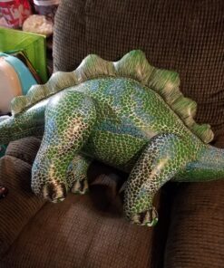 Jet Creations Stegosaurus Inflatable Dinosaur Figure, 46” | Blow up Toys for Adults and Kids 3 Year and up | Indoor Outdoor Summer Winter Forest Green 25 81fwZMQDAL