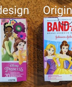 Band-Aid Brand Adhesive Bandages for Minor Cuts & Scrapes, Wound Care Featuring Disney Princess Characters, Fun Bandages for Kids and Toddlers, Assorted Sizes, 20 Count 53 81fx5JOlOQL
