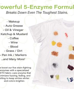 Heritage Park All-Purpose Fragrance Free, Hypoallergenic, pH-Neutral Laundry Detergent - Dermatologist-tested, Sensitive Skin-Friendly, Stain-Fighting Enzymes, Concentrated Up to 128 loads (64 fl oz) 64 Fl Oz (Pack of 1) 18 81fyFsPG cL