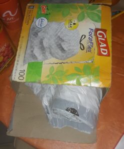 Glad ForceFlex Tall Kitchen Drawstring Trash Bags, 13 Gal, 100 Ct (Package May Vary) 51 81fyRJvR4dL