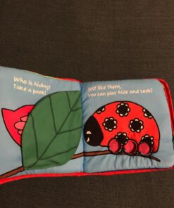 ToBe ReadyForLife Stimulating Baby Books 0-6 Months and 6-12 Months Infants | Crinkle Books for Babies Makes Great Toys Gift for 1 Year Old | Soft Cloth Animals Baby Books for Baby Gift Blue 52 81fyZIT4Y5L