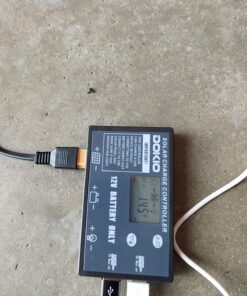 DOKIO 160W 18V Portable Solar Panel Kit (ONLY 9lb) Folding Solar Charger with 2 USB Outputs for 12v Batteries/Power Station AGM LiFePo4 RV Camping Trailer Car Marine…… 50 81fzzXP o9L