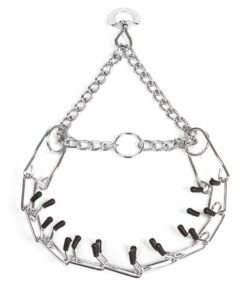 Pettom Dog Prong Collar Training Chain Collar Pet Choke Pinch Training Collar Adjustable for Pitbulls (S 22.6inch) S 18.3inch 17 81g0Mmz5ENL