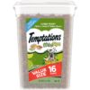 TEMPTATIONS MIXUPS Crunchy and Soft Cat Treats Catnip Fever Flavor, 16 oz. Tub 16 Ounce (Pack of 1) 30 81g0SSQAHL