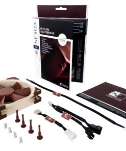 Noctua NF-S12A PWM, Premium Quiet Fan, 4-Pin (120mm, Brown) 21 81g1F59jPHL