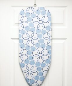 Household Essentials 122101 Small Tabletop Ironing Board with Folding Legs - Magic Rings Cover and Pad,Blue Rings Blue Rings 25 81g2MwbLnDL