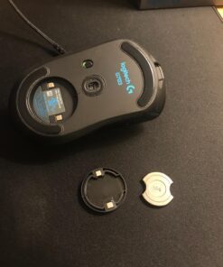 Logitech G703 Lightspeed Gaming Mouse with POWERPLAY Wireless Charging Compatibility, Black 27 81g3LR07G4L