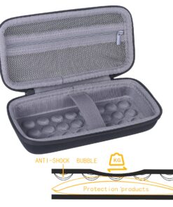 Alternative view of co2CREA Hard Case Replacement for Anker 537 Power Bank PowerCore+ 26800mAh PD Portable Charger 26800mAh External Battery mesh bag with zipper