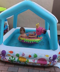 Intex Sun Shade Inflatable Pool, 62" X 62" X 48", for Ages 2+ Play Center Only 43 81g7LhsGt0L