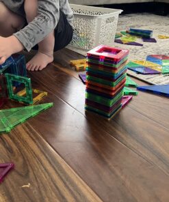 Magnetic Blocks - Magnetic Toys for Toddlers Kids Magnetic Building Blocks Preschool Magnet Set Magnetic Stem Toys 70 Pieces 40 81g8672KPLL