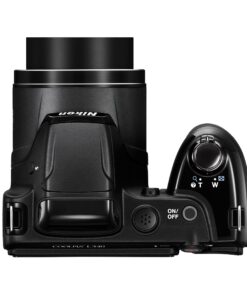 Nikon Coolpix L340 20.2 MP Digital Camera with 28x Optical Zoom and 3.0-Inch LCD (Black) Base 48 81g8Dnbi0UL