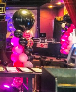 Pmu 36 Inch Latex Balloon Black (Premium Helium Quality) Pkg/6 35 81g8xkEw6zL