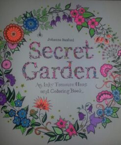 Secret Garden: An Inky Treasure Hunt and Coloring Book for Adults 73 81gBpHNcI1L