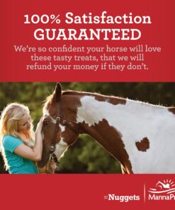 Manna Pro Bite-Size Peppermint Flavor Nuggets | Packed with Vitamins and Minerals | 1 Pound 19 81gCwpv9Z7L