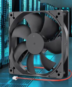 Wathai 120x120x25mm 120mm 12V 0.45A 2Pin DC Brushless Cooling Fan 12V 2Pin 3000RPM 13 81gDEPW31NL