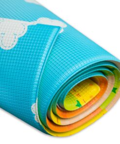 Baby Care Play Mat (Large, Playful - Pinko & Friend) 82'' x 55'' Original One-Piece Reversible Rollable Waterproof Play Mat for Infants, Babies, Toddler, and Kids Large 34 81gDXcHdhPL