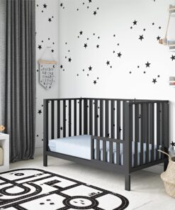 Safety 1st Heavenly Dreams Baby Crib & Toddler Bed Mattress, Waterproof Cover, Firm, Fits Standard Size Cribs & Toddler Beds, Blue 42 81gEm2cysFL