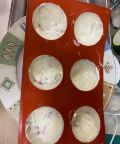 BAKER DEPOT Silicone mould for Hot Chocolate Bomb Dome Mousse desert Cake Decorating Tool Baking DIY Mould Set of 3 51 81gFcklVeUL