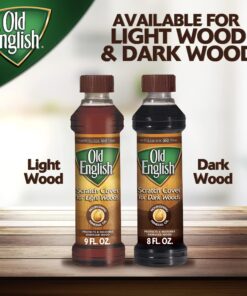 Old English 75144 Scratch Cover For Dark Woods, 8oz Bottle, Wood Polish 45 81gGDhMXMyL