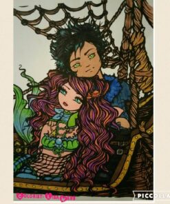 Mermaids, Fairies, & Other Girls of Whimsy Coloring Book: 50 Fan Favs 99 81gGra7o1FL