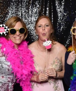 Big Dot of Happiness Chic Happy Birthday - Pink, Black and Gold - Birthday Photo Booth Props Kit - 20 Count 18 81gGukx6RNL