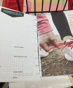 me & my BIG ideas 4 Month Fitness Extension - The Happy Planner Scrapbooking Supplies - Pre-Punched Pages - Food & Exercise Logs - Inspirational Dividers & Stickers To Stay on Track - Classic Size 49 81gIKNjv0nL