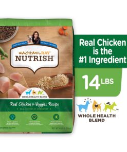 Alternative view of Rachael Ray Nutrish Premium Natural Dry Dog Food, Real Chicken & Veggies Recipe, 14 Pounds Dry Food 14 Pound (Pack of 1)
