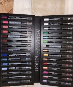 SHANY Chunky Eyeshadow Pencils Lip Liner, Eyeliner, Eye Pencils - Multi-Use Chunky Pencils for Eye Shadow, Lip Makeup, Lipstick with Vitamin E and Aloe Vera - Premium Packaging - Set of 30 Colors 43 81gJ3oorSYL