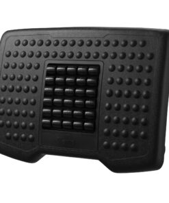 Alternative view of Kantek Premium Ergonomic Height Adjustable Under Desk Footrest, 3 Height Setting, Foot Adjustable Tilt Angle, Supports Feet/Legs, Black