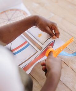 Melissa & Doug Scissor Skills Activity Book With Pair of Child-Safe Scissors (20 Pages), 11.25 x 8.2 x 0.7 34 81gKujORrDL 3