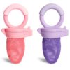 Munchkin® Fresh Food Feeder, Coral/Purple, 2 count (Pack of 1) 47 81gLxJMd IL