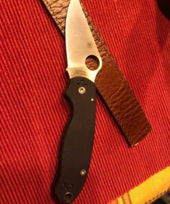 Spyderco Para 3 Signature Folding Utility Pocket Knife with 2.95" Stainless Steel Blade and G-10 Handle - Everyday Carry - PlainEdge - C223GP 41 81gPyMhQZuL