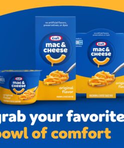 Kraft Original Flavor Macaroni and Cheese Dinner (7.25 oz Boxes (Pack of 35)) Original (35 Pack) 7.25 Ounce (Pack of 35) 19 81gQYxUiAUL