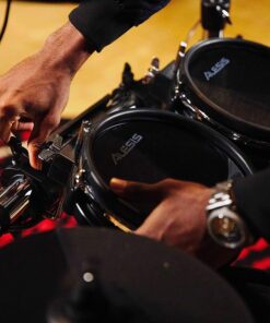 Alesis Drums Command Mesh Kit - Electric Drum Set with USB MIDI Connectivity, 600+ Electronic & Acoustic Drum Kit Sounds and Dual Zone Mesh Pads Old Model Drum Set Only 25 81gQr2vZZTL